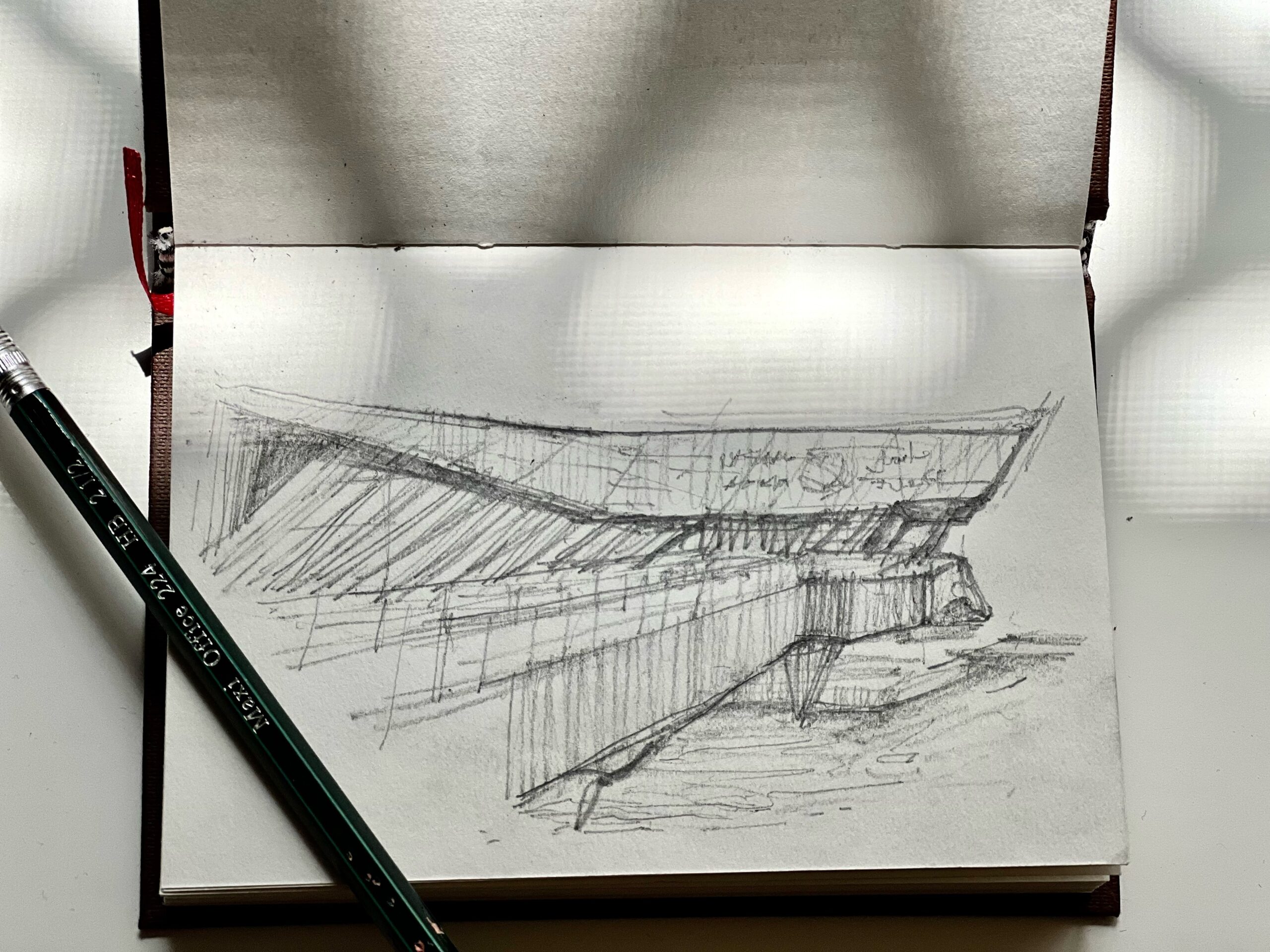 SKETCHING ON LOCATION (1st time)